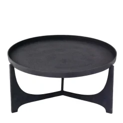 Wohnen Tische<Runder Couchtisch aus Aluminium - Wangosia