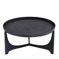Wohnen Tische<Runder Couchtisch aus Aluminium - Wangosia