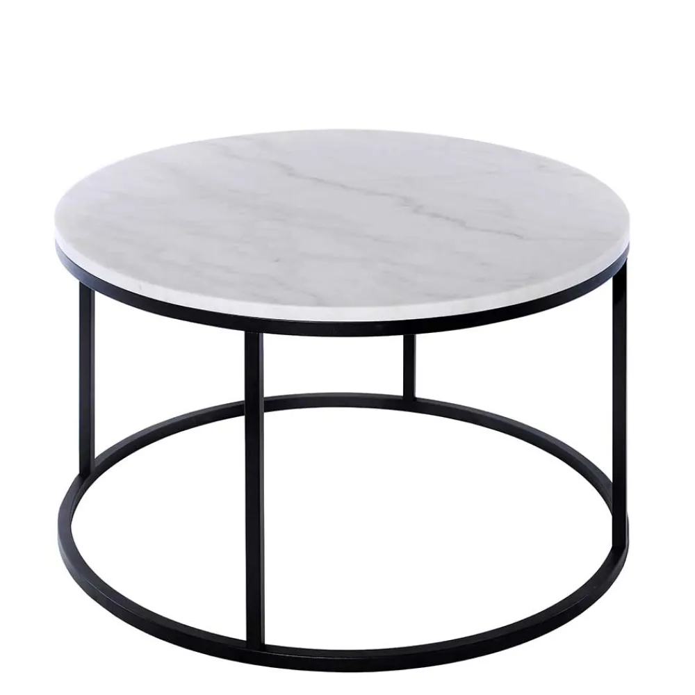 Wohnen Tische<Runder Design Couchtisch mit Marmorplatte - Ciliuma