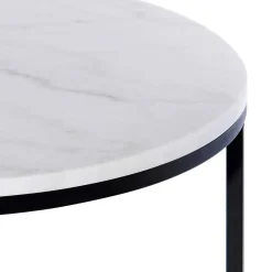 Wohnen Tische<Runder Design Couchtisch mit Marmorplatte - Ciliuma