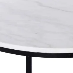 Wohnen Tische<Runder Design Couchtisch mit Marmorplatte - Ciliuma