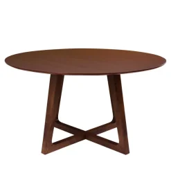 Wohnen Tische<Runder Designtisch & 4 Stühle - Annescu (fünfteilig)