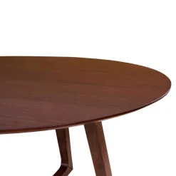 Wohnen Tische<Runder Designtisch & 4 Stühle - Annescu (fünfteilig)