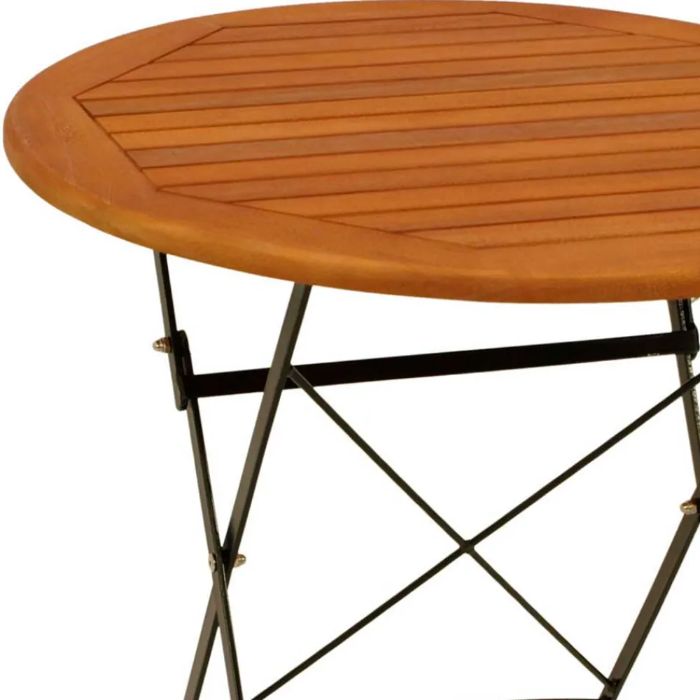 Wohnen Sitzgruppe<Runder Gartentisch mit Armlehnstühlen - Georgy (dreiteilig)