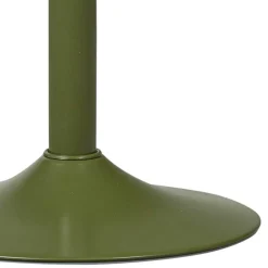 Wohnen Hocker<Runder Metall-Barhocker in Grün - höhenverstellbar - Giolia