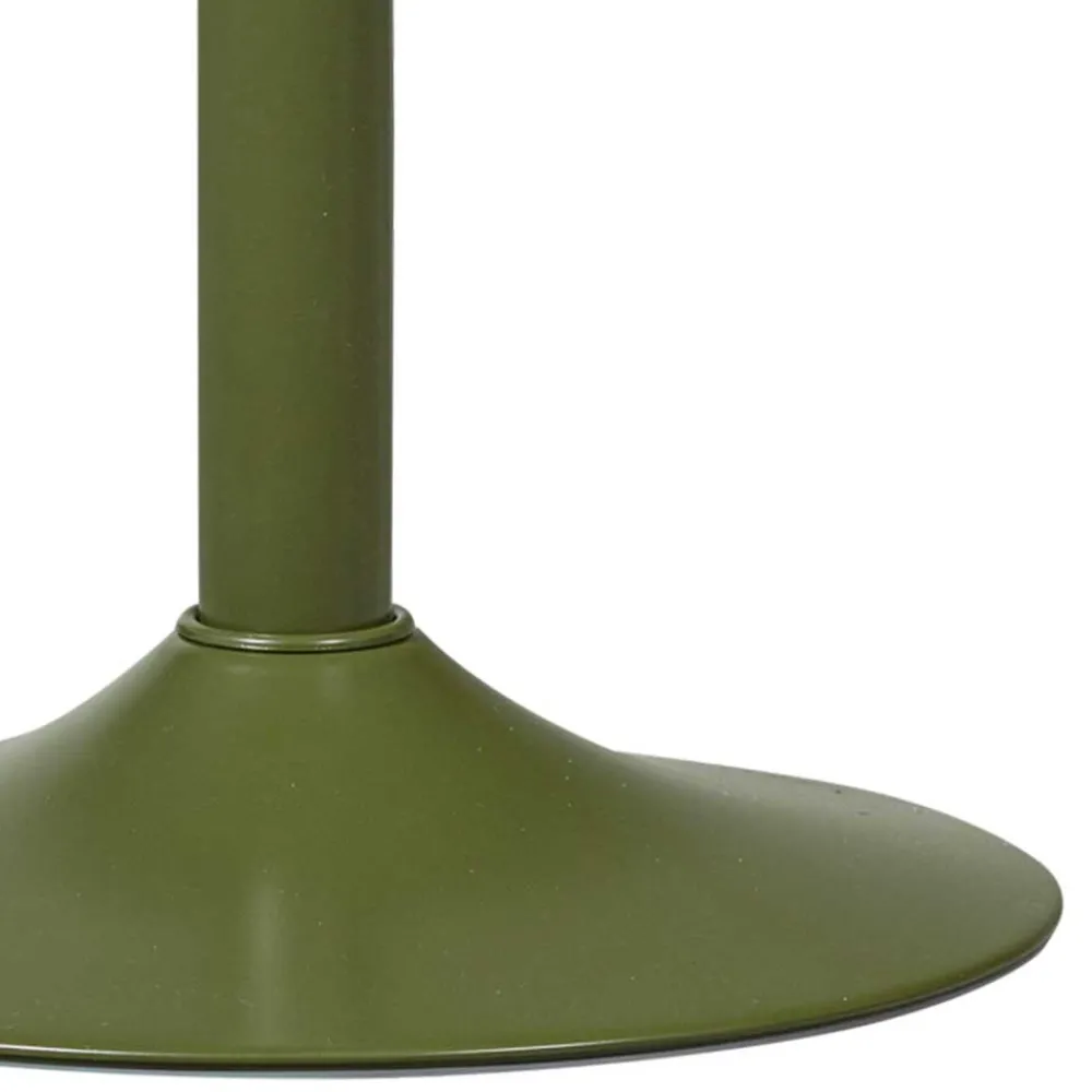 Wohnen Hocker<Runder Metall-Barhocker in Grün - höhenverstellbar - Giolia