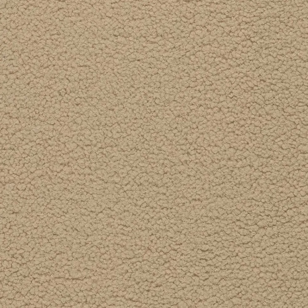 Wohnen Hocker<Runder Plüsch Hocker in Beige - Belpasso