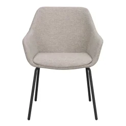 Wohnen Sitzgruppe<Runder White Wash Esstisch & Stühle - Pulva (siebenteilig)