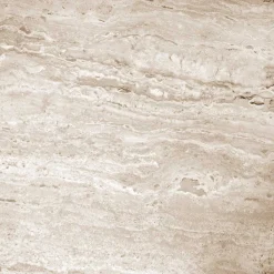 Wohnen Tische<Runder Wohnzimmertisch aus Travertin Stein Beige - Cheyenne