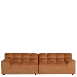 Wohnen Sofas<Samt Designcouch in Terracotta - Gracey