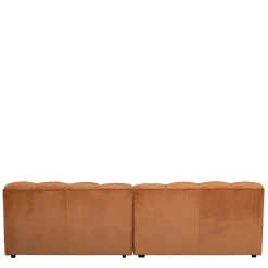 Wohnen Sofas<Samt Designcouch in Terracotta - Gracey
