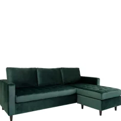 Wohnen Sofas<Samt Ecksofa Schenkel links oder rechts - Ciacoga