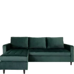 Wohnen Sofas<Samt Ecksofa Schenkel links oder rechts - Ciacoga