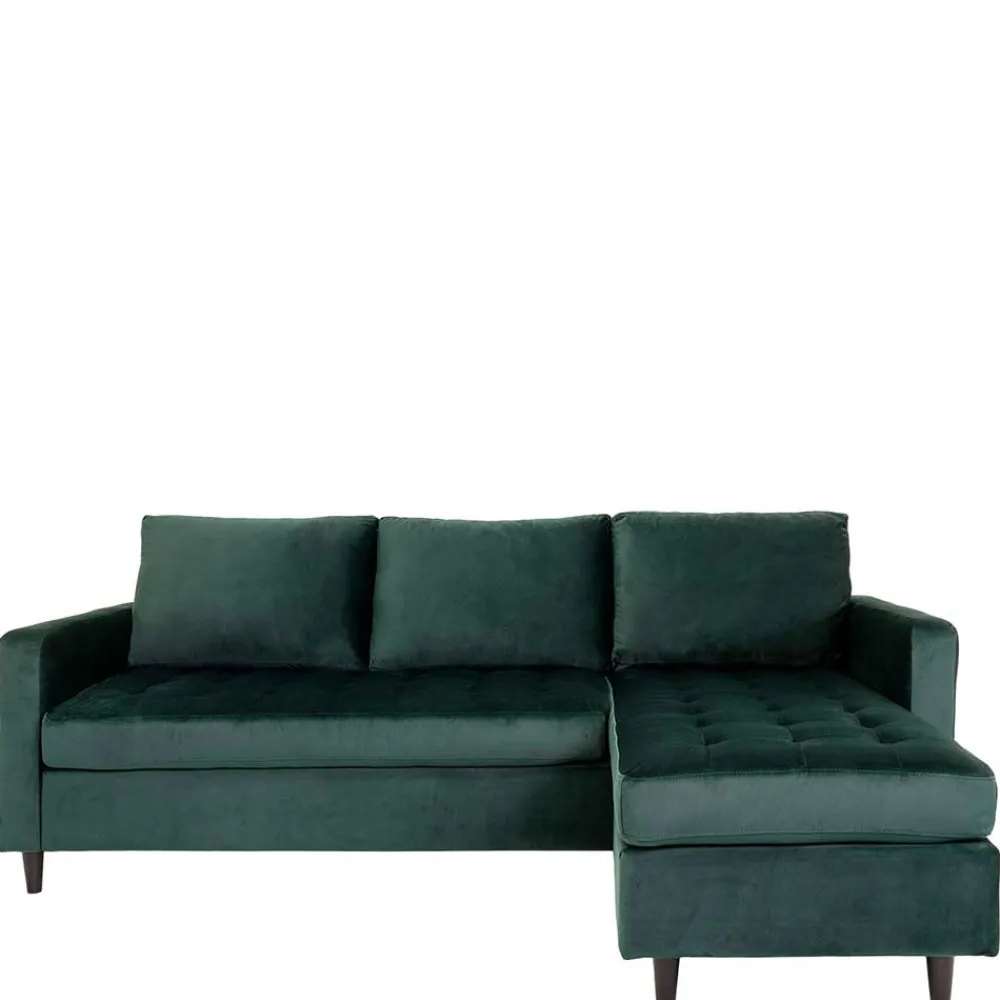 Wohnen Sofas<Samt Ecksofa Schenkel links oder rechts - Ciacoga