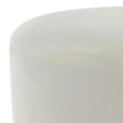 Wohnen Hocker<Samt Hocker in Creme & Schwarz - Gilianoa