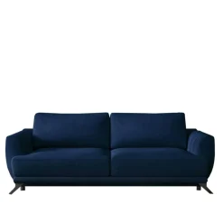 Wohnen Betten|Sofas<Samt Klappcouch mit drei Sitzplätzen - Miller