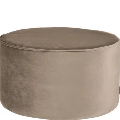 Wohnen Hocker<Samt Polsterhocker im Zylinder Design - Griffina