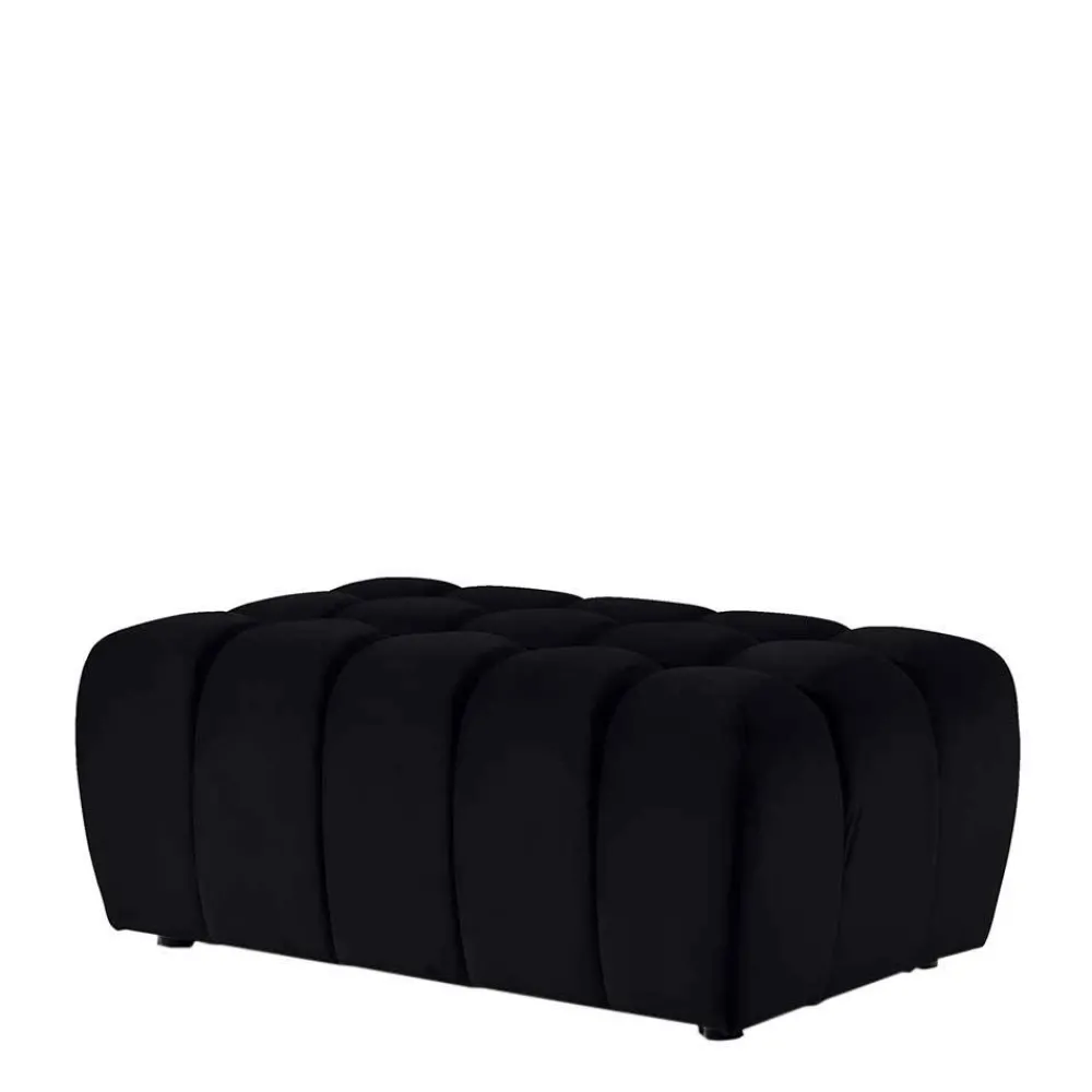 Wohnen Hocker<Samt Polsterhocker 102x64 cm - Graland