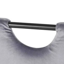 Wohnen Stühle<Samt Stühle mit Quersteppung in Grau - Pysio (Set)