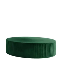 Wohnen Hocker<Samt Wohnzimmer-Polsterhocker in Grün - Sibyella