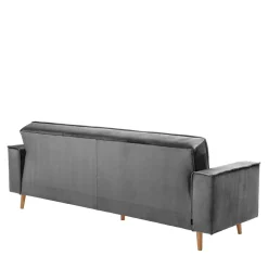 Wohnen Betten|Sofas<Samtvelours Federkerncouch mit Bettfunktion - Vlacoma