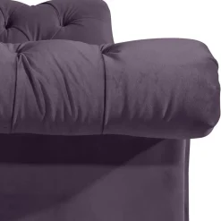 Wohnen Sofas<Samtvelours Sofa in Dunkellila - Valbreda