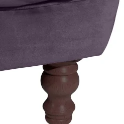 Wohnen Sofas<Samtvelours Sofa in Dunkellila - Valbreda