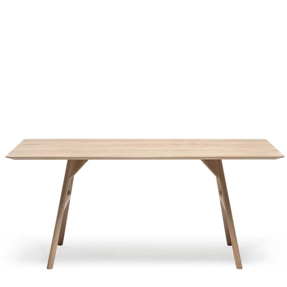 Wohnen Tische<Scandi Chic Eichentisch in Bianco geölt - Ravona