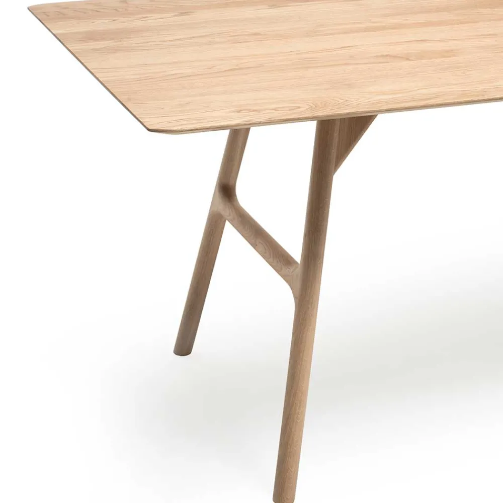 Wohnen Tische<Scandi Chic Eichentisch in Bianco geölt - Ravona