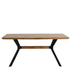 Wohnen Sitzgruppe<Scandi Chic Essgruppe mit Polsterstühlen - Coestra (fünfteilig)