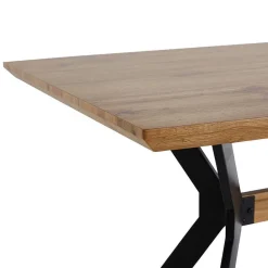 Wohnen Sitzgruppe<Scandi Chic Essgruppe mit Polsterstühlen - Coestra (fünfteilig)