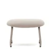 Wohnen Hocker<Scandi Chic Hocker in Beige und Weiß - Bondo