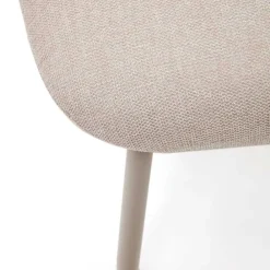 Wohnen Hocker<Scandi Chic Hocker in Beige und Weiß - Bondo