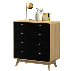 Wohnen Kommoden<Scandi Chic Kommode mit Vierfußgestell - Sondros
