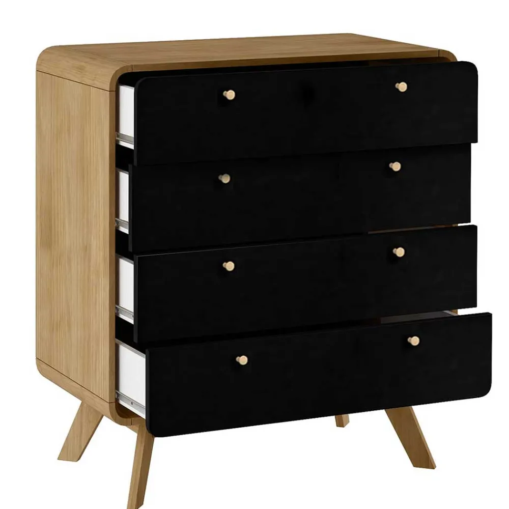 Wohnen Kommoden<Scandi Chic Kommode mit Vierfußgestell - Sondros