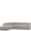 Wohnen Sofas<Scandi Chic Polsterecke in Offwhite Chenille - Utperio