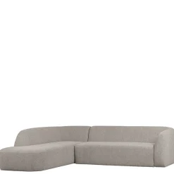 Wohnen Sofas<Scandi Chic Polsterecke in Offwhite Chenille - Utperio