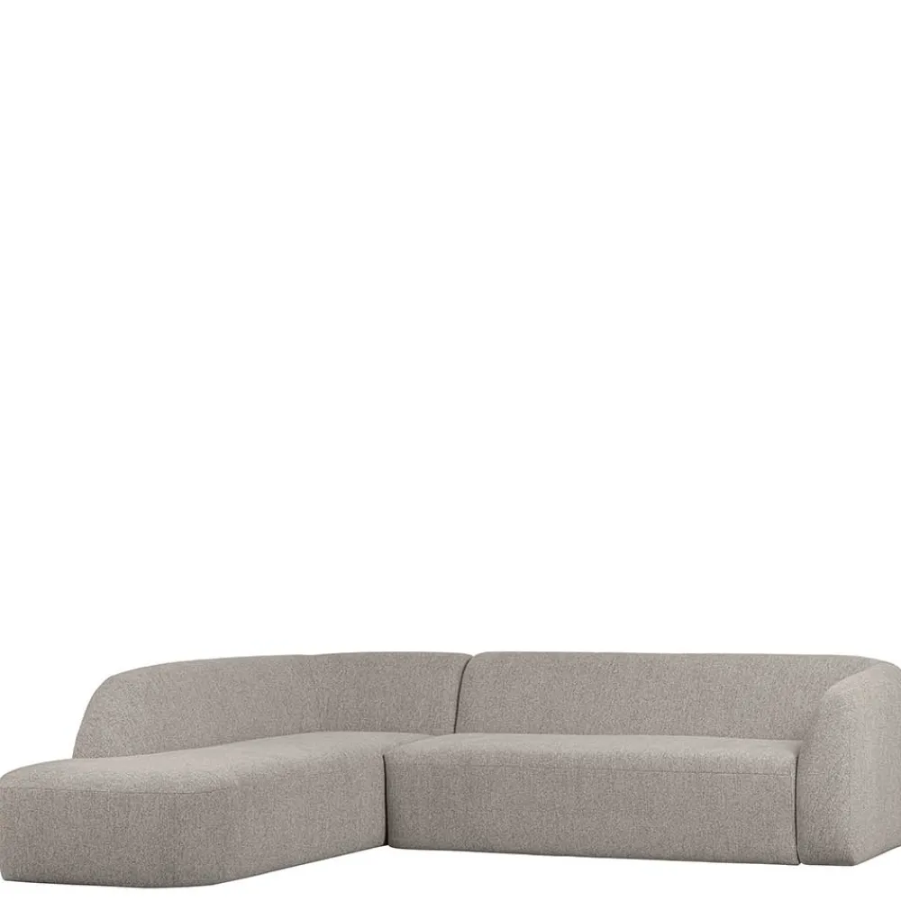 Wohnen Sofas<Scandi Chic Polsterecke in Offwhite Chenille - Utperio