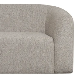 Wohnen Sofas<Scandi Chic Polsterecke in Offwhite Chenille - Utperio