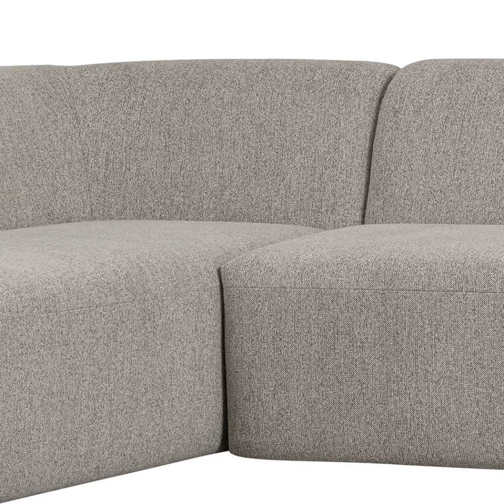 Wohnen Sofas<Scandi Chic Polsterecke in Offwhite Chenille - Utperio