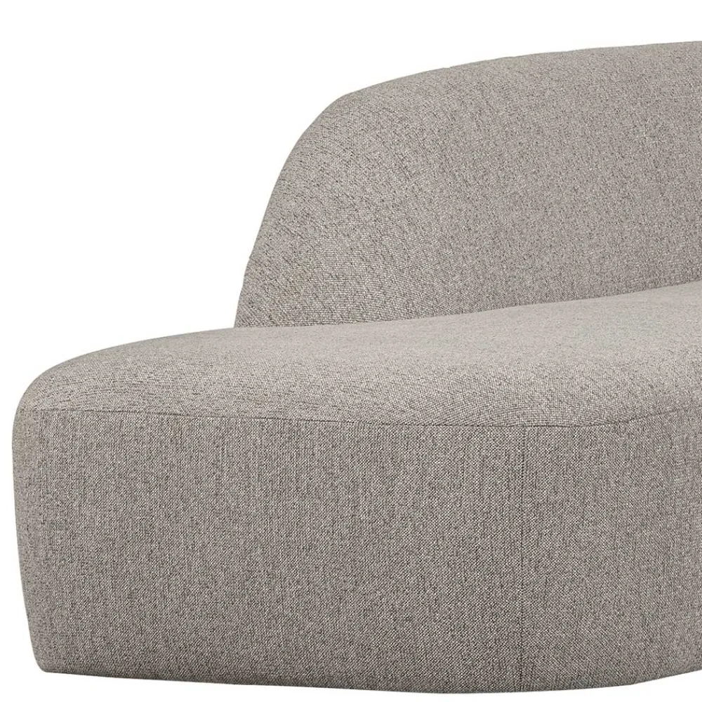 Wohnen Sofas<Scandi Chic Polsterecke in Offwhite Chenille - Utperio