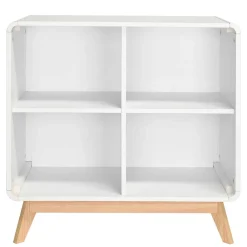 Wohnen Regale<Scandi Chic Regal in Weiß mit Eiche - Kolreva