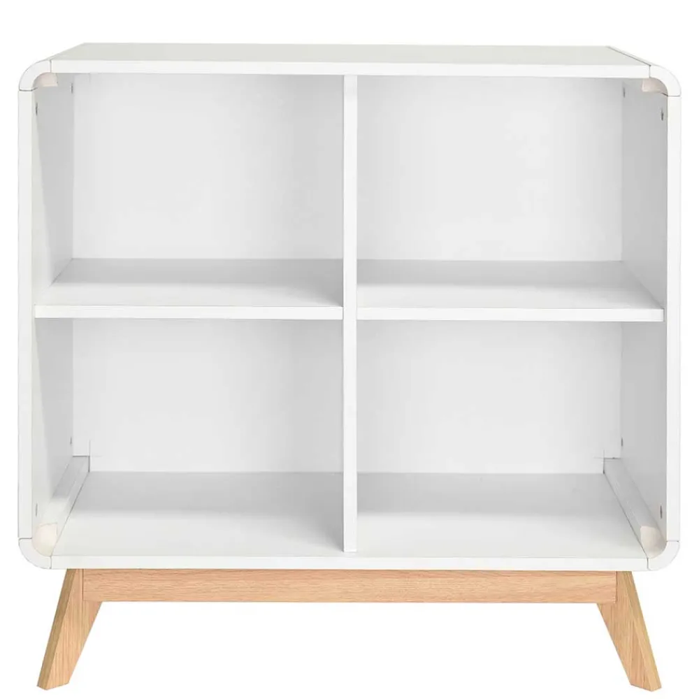 Wohnen Regale<Scandi Chic Regal in Weiß mit Eiche - Kolreva