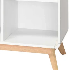Wohnen Regale<Scandi Chic Regal in Weiß mit Eiche - Kolreva