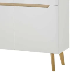 Wohnen Wohnwände<Scandi Chic TV Wohnwand Möbel - Ginko (vierteilig)