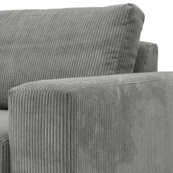Wohnen Sofas<Scandi Ecksofa in Anthrazit mit Buche - Lidio