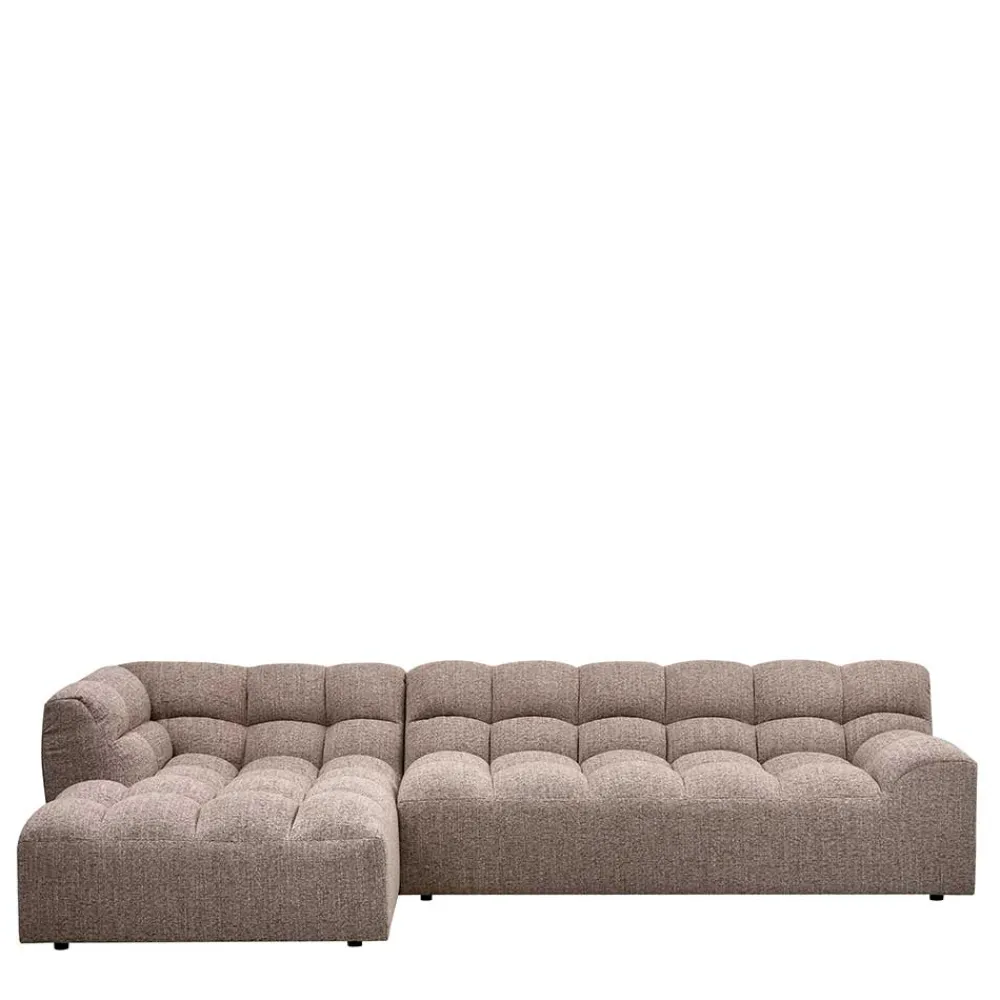 Wohnen Sofas<Scandi Ecksofa in Hellbraun meliert - Niklai