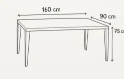 Wohnen Tische<Scandi Esstisch aus Sungkai Holz - Cinisella
