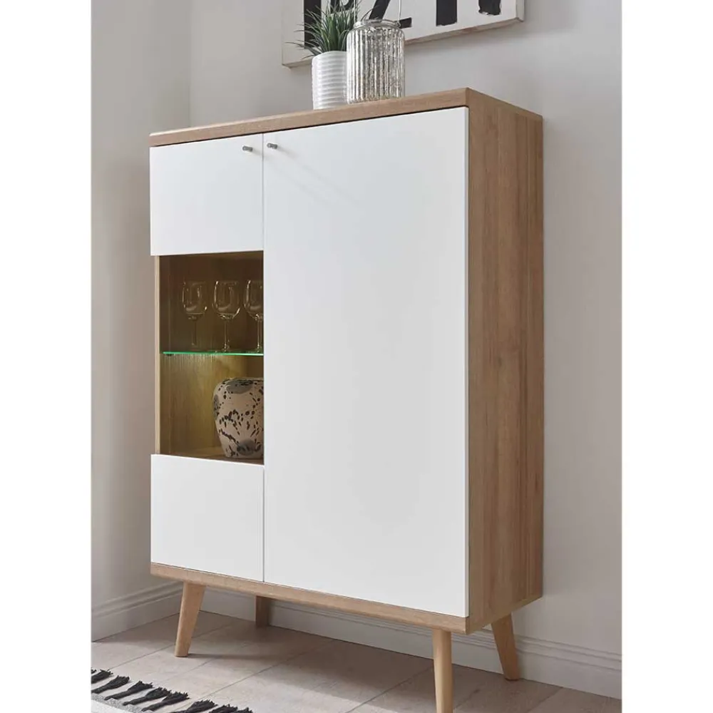 Wohnen Wohnwände<Scandi Möbel Set für Wohnzimmer - Cablos (fünfteilig)