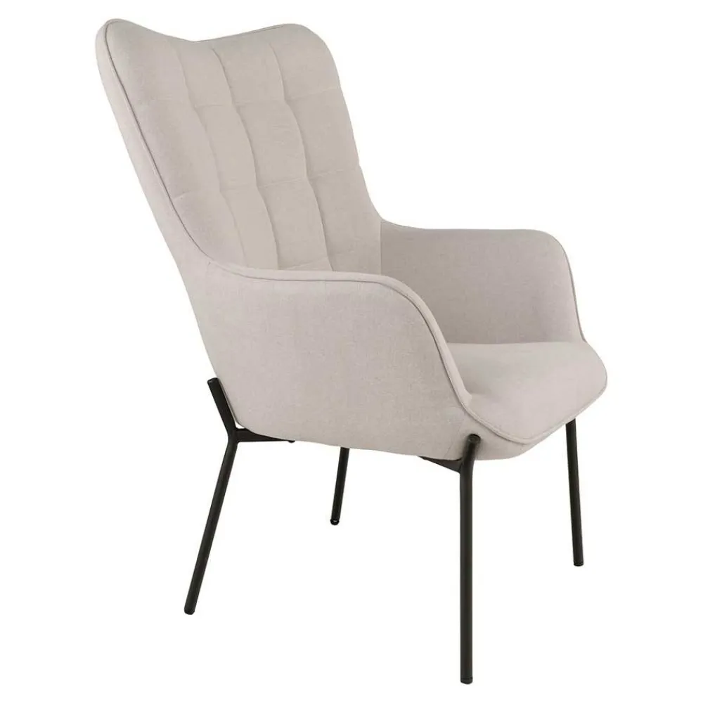 Wohnen Sessel<Scandi Polstersessel in Beige - Helina